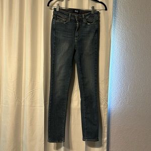 Paige Skinny Hoxton crop roll up size 27 inseam 26
